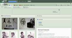 Desktop Screenshot of kitaku.deviantart.com