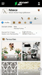 Mobile Screenshot of febece.deviantart.com