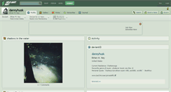 Desktop Screenshot of dannyhusk.deviantart.com