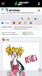 Mobile Screenshot of annetaal.deviantart.com