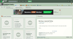 Desktop Screenshot of deadside-dreams.deviantart.com