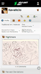 Mobile Screenshot of kawaiio3o.deviantart.com