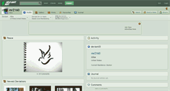 Desktop Screenshot of mrz160.deviantart.com
