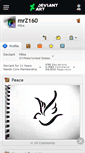 Mobile Screenshot of mrz160.deviantart.com