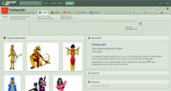 Desktop Screenshot of firefaerie81.deviantart.com