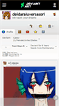 Mobile Screenshot of deidaraluversasori.deviantart.com