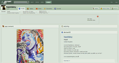 Desktop Screenshot of hazeldaisy.deviantart.com