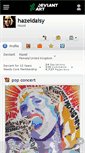 Mobile Screenshot of hazeldaisy.deviantart.com