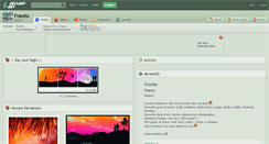 Desktop Screenshot of frantix.deviantart.com