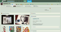 Desktop Screenshot of angelbaby1291.deviantart.com