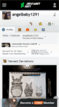 Mobile Screenshot of angelbaby1291.deviantart.com