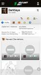 Mobile Screenshot of darksaya.deviantart.com