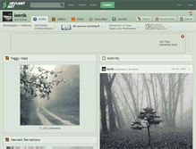 Tablet Screenshot of leenik.deviantart.com