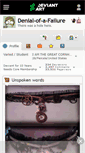 Mobile Screenshot of denial-of-a-failure.deviantart.com