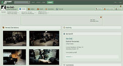 Desktop Screenshot of no-one-.deviantart.com