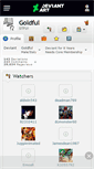 Mobile Screenshot of goldful.deviantart.com