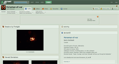 Desktop Screenshot of horseman-of-war.deviantart.com