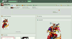 Desktop Screenshot of kefka-fans.deviantart.com