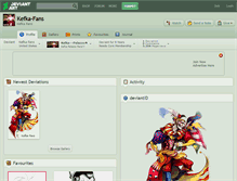 Tablet Screenshot of kefka-fans.deviantart.com