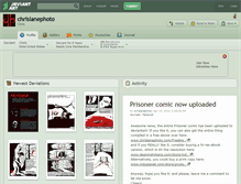 Tablet Screenshot of chrislanephoto.deviantart.com