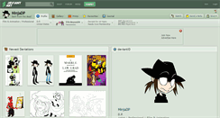 Desktop Screenshot of ninjadp.deviantart.com