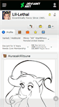 Mobile Screenshot of lil-lethal.deviantart.com