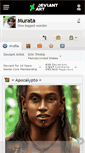 Mobile Screenshot of murata.deviantart.com