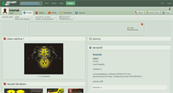 Desktop Screenshot of kosmak.deviantart.com