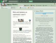 Tablet Screenshot of digimon-freaks.deviantart.com