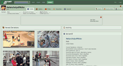Desktop Screenshot of melancholyofnicko.deviantart.com