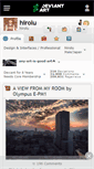 Mobile Screenshot of hirolu.deviantart.com