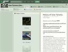 Tablet Screenshot of gran-turismo-life.deviantart.com