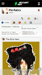 Mobile Screenshot of pie-ratxx.deviantart.com
