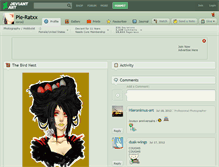 Tablet Screenshot of pie-ratxx.deviantart.com