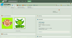Desktop Screenshot of elchicoagua.deviantart.com