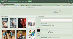 Desktop Screenshot of kittykatandwolfy.deviantart.com