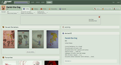 Desktop Screenshot of daniel-the-dog.deviantart.com