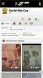 Mobile Screenshot of daniel-the-dog.deviantart.com