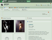 Tablet Screenshot of jaybirdaz.deviantart.com
