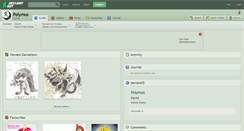 Desktop Screenshot of polymus.deviantart.com