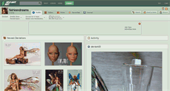 Desktop Screenshot of fairiesndreams.deviantart.com