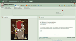 Desktop Screenshot of happyraincloud.deviantart.com