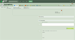 Desktop Screenshot of mockingbirdxx.deviantart.com