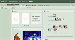 Desktop Screenshot of deathberry-empire.deviantart.com