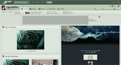 Desktop Screenshot of ingwellritter.deviantart.com