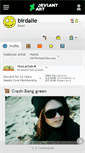 Mobile Screenshot of birdalie.deviantart.com