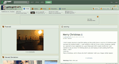 Desktop Screenshot of gothicgirl51473.deviantart.com