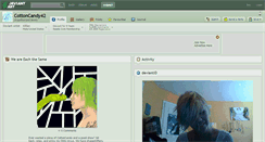 Desktop Screenshot of cottoncandy42.deviantart.com