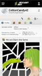 Mobile Screenshot of cottoncandy42.deviantart.com