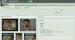 Desktop Screenshot of brighde.deviantart.com